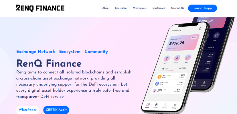 RenQ Finance screenshot