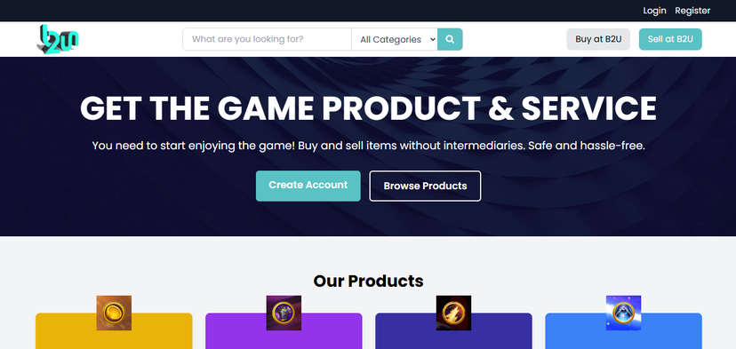 U2B Store screenshot